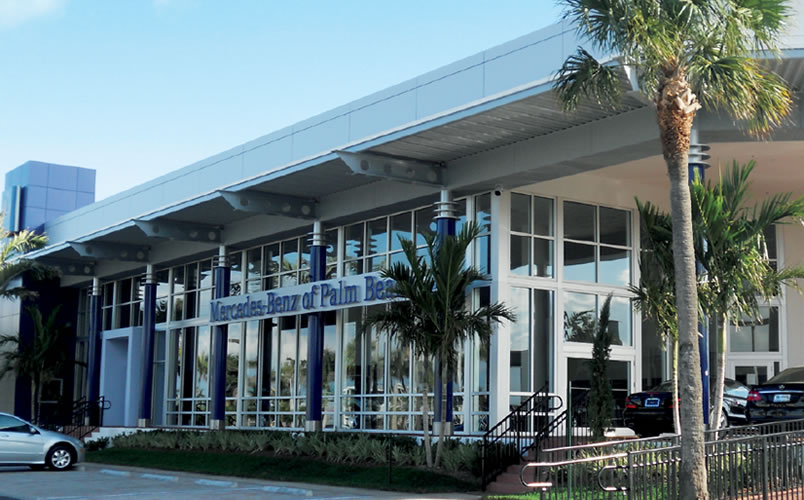 Mercedes–Benz of Palm Beach - Automotive Dealership Design